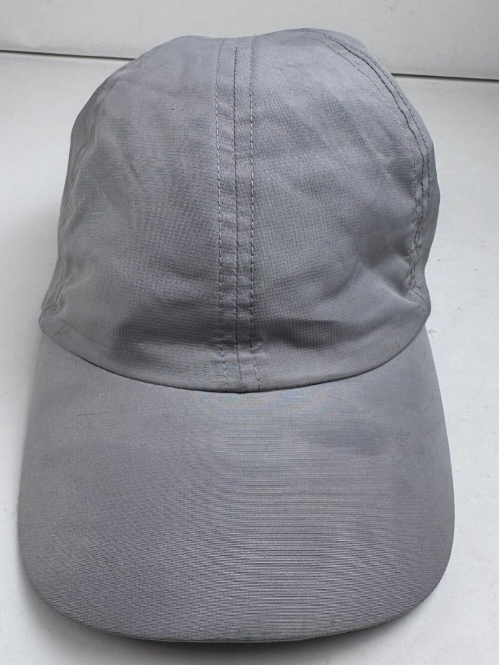 Decathlon Travel 100 Cap Hat Light Grey Unisex Adjustable 56-62cm 2647870 stains
